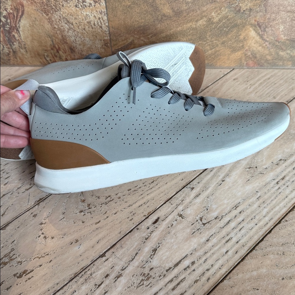 Steve Madden Sneakers P-Brixx Gray Lace Up Cushioned Insole Men Size 10.5 - Picture 9 of 12